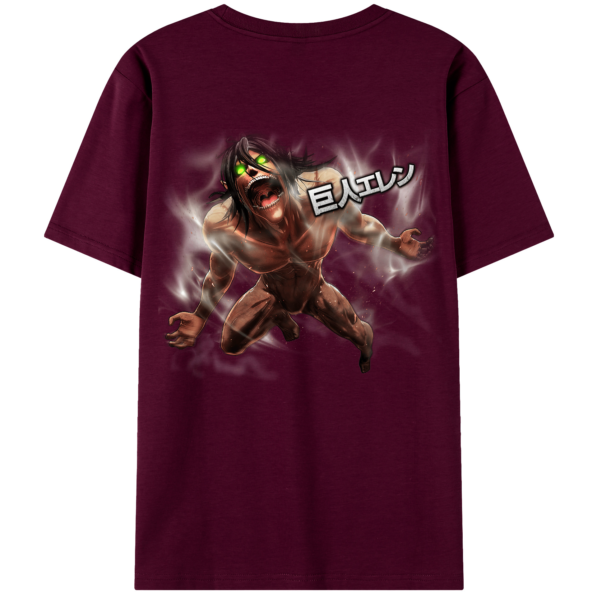 （画像用） 進撃の巨人 Attack on Titan レディース半袖Tシャツ(バックプリント)